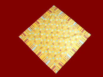 Decke mit aufgesetztem Rand, Nähservice Aurach