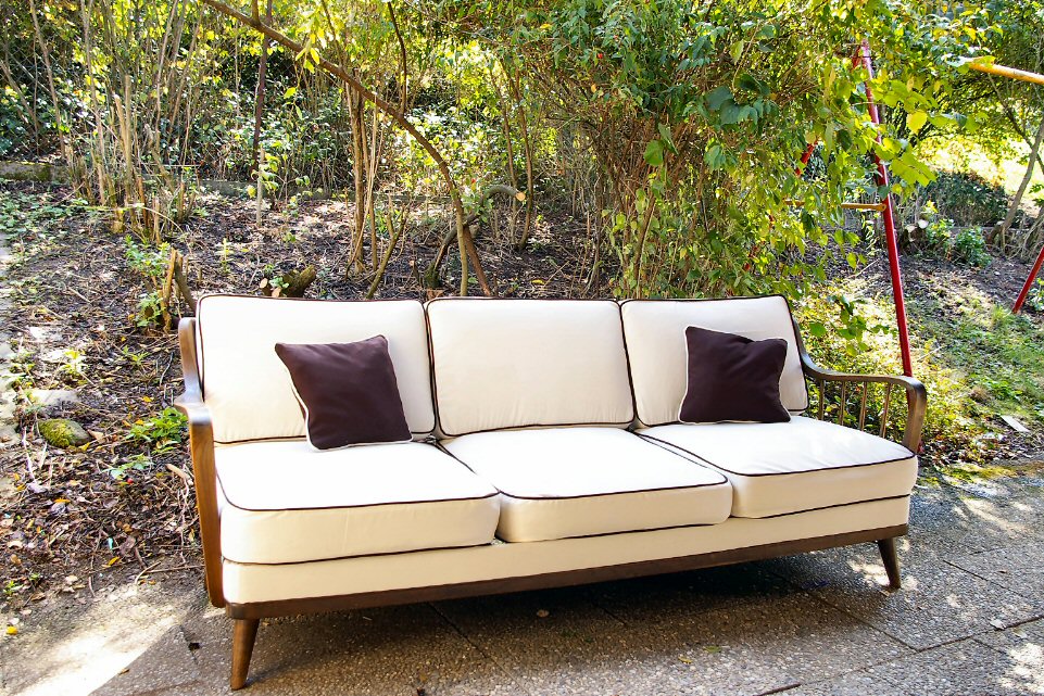 neue Polsterbezüge für ein Sofa vom Nähservice Aurach